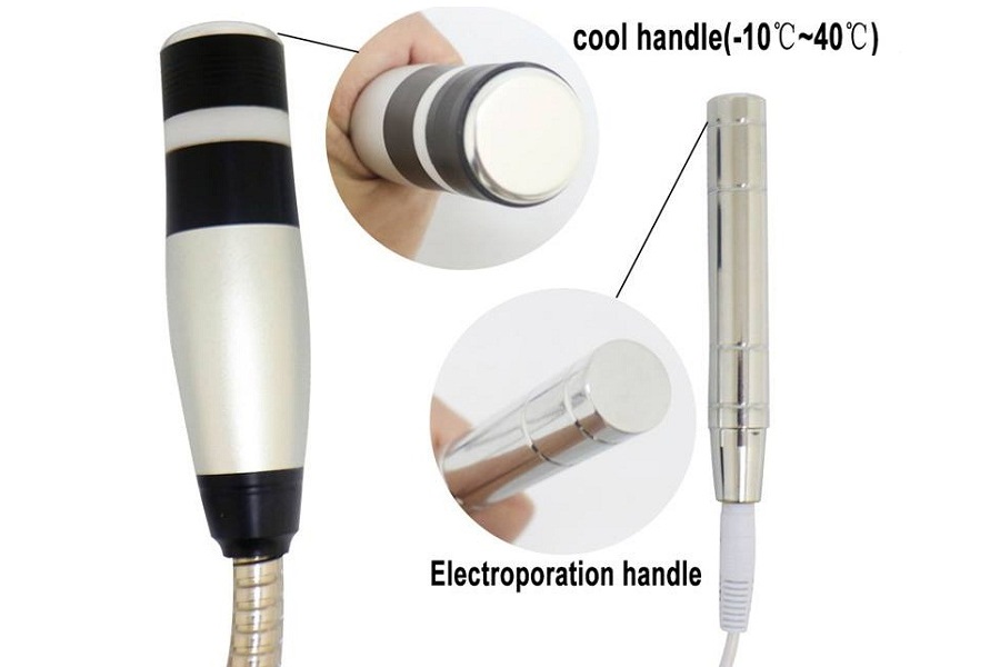 máy điện di nóng lạnh skin cool -5
