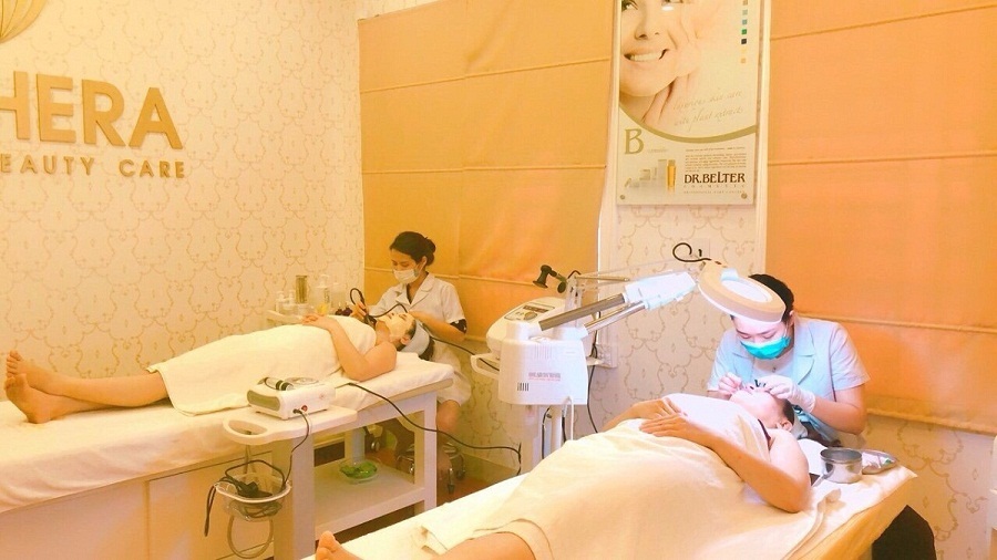 máy điện di nóng lạnh skin cool -6