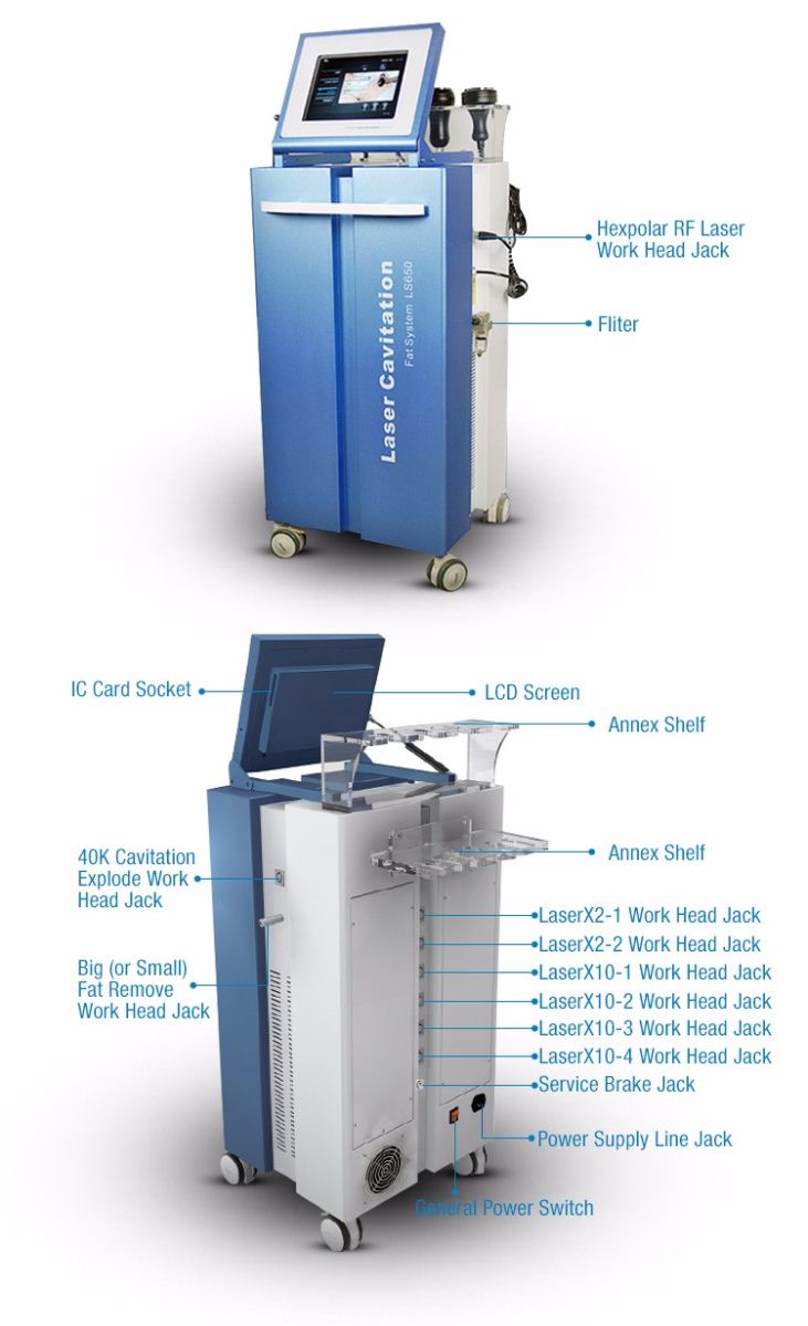 Máy giảm béo lipo LS650
