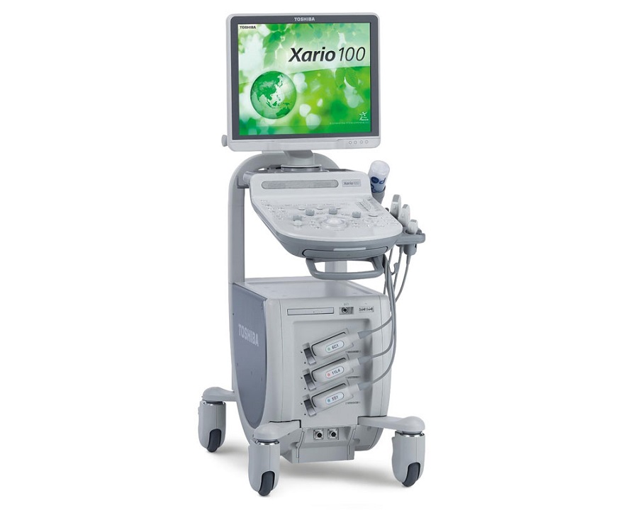máy siêu âm màu 4d xario 100