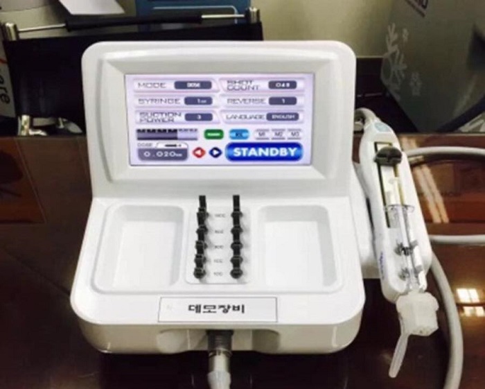 máy tiêm injector hàn quốc -1