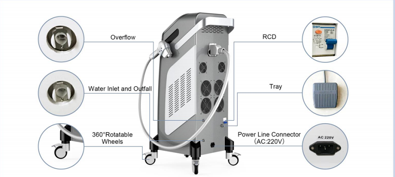máy triệt lông diode laser-1