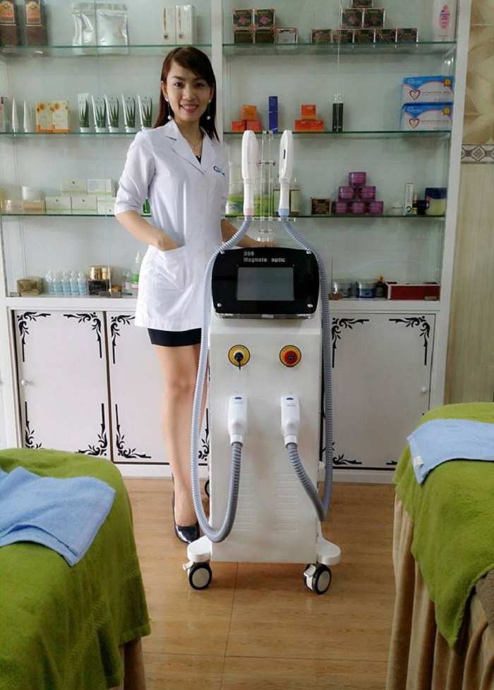 máy triệt lông hiệu quả shr 360
