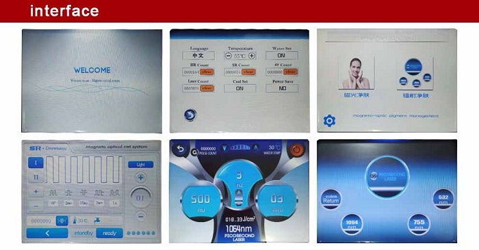 máy triệt lông công nghệ opt-shr