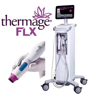 Máy thermage FLX™ sử dụng sóng RF sinh nhiệt từ 60-70 độ C tác động trực tiếp tới bề mặt dưới da, giúp tăng sinh collagen giúp xóa nhăn, nâng cơ hiệu quả. liên hệ 0912 702486